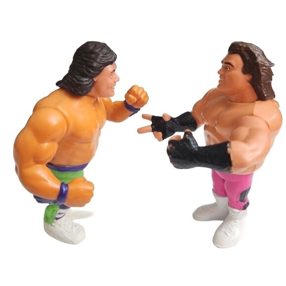 1990-91 Brutus The Barber Marty Jannetty WWF Wrestling Action Figures Titan - Picture 5 of 13